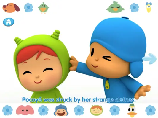 Pocoyo meets Nina - Storybook android App screenshot 0