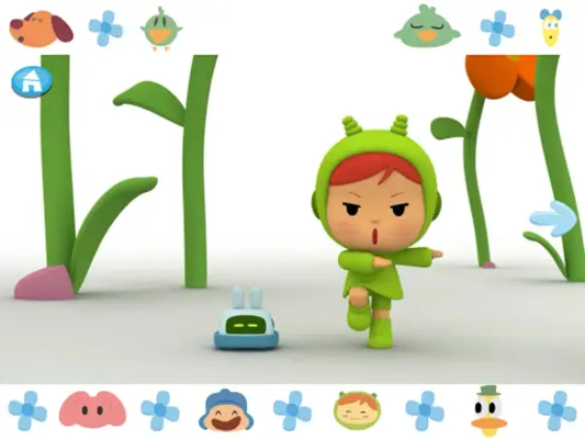 Pocoyo meets Nina - Storybook android App screenshot 2