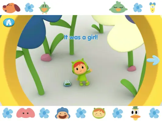 Pocoyo meets Nina - Storybook android App screenshot 3